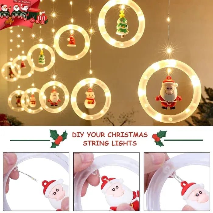 Christmas Decor Ring Lights