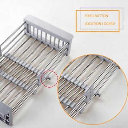 Kitchen Retractable Drainer Rack