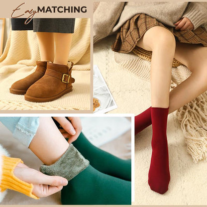 ✨Offer!✨Thickening And Velvet Snow Socks