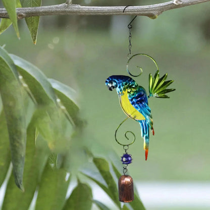 Parrot Wind Chime Hanging Decor