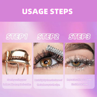 Waterproof Diamond Glitter Mascara