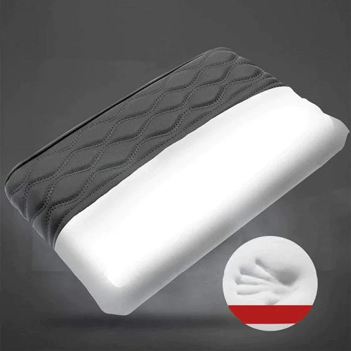 Memory Foam Leather Car Armrest Box Pad