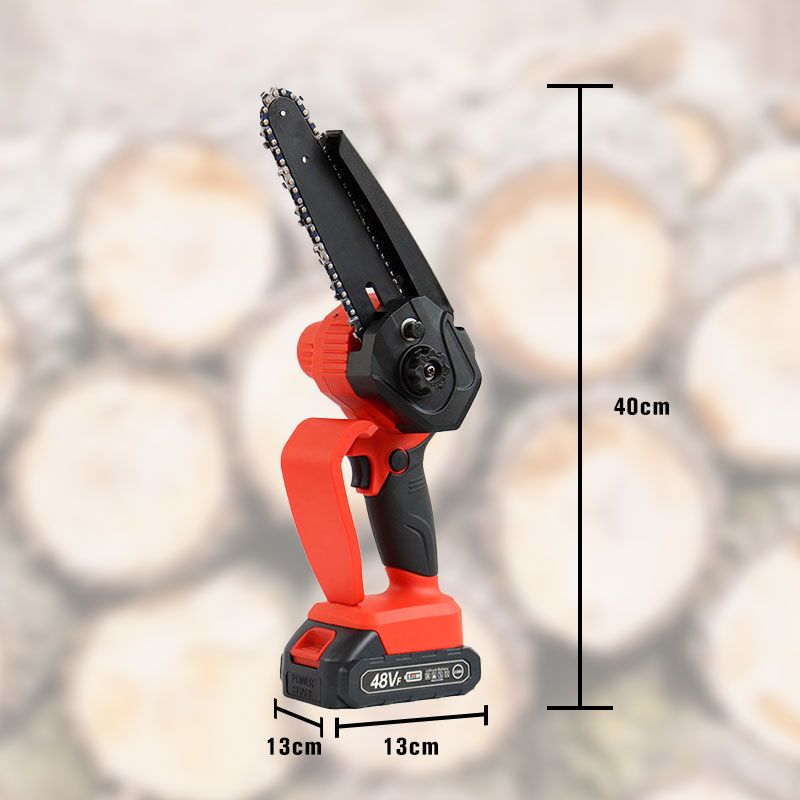 Mini 6" Rechargeable Chain Saw (Battery Included)