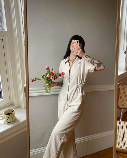 🔥🔥49% OFF-Cropped Utility Jumpsuit