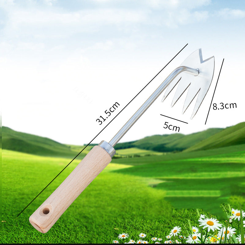 New Gardening Hand Stainless Steel Multifunctional Weeder Tools