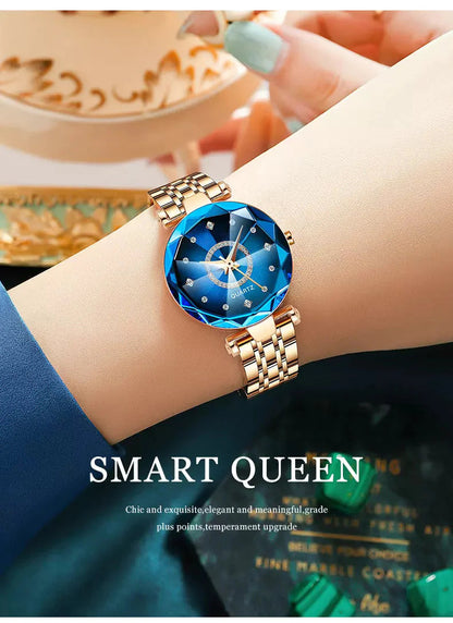 STARRY WOMEN'S STAINLESS STEEL WATCH