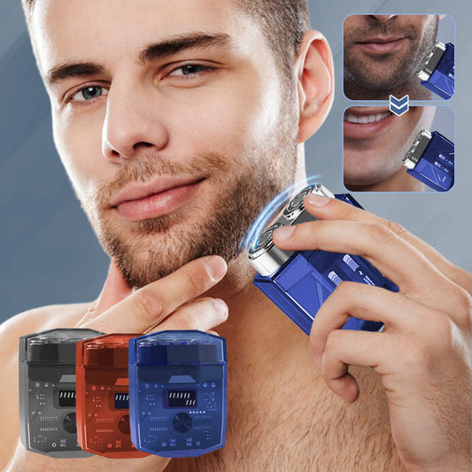 🔥Transparent Mini Electric Shaver with Low Noise🔥