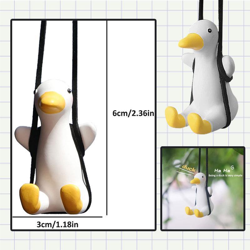 Kawaii Swing Duck Ornament