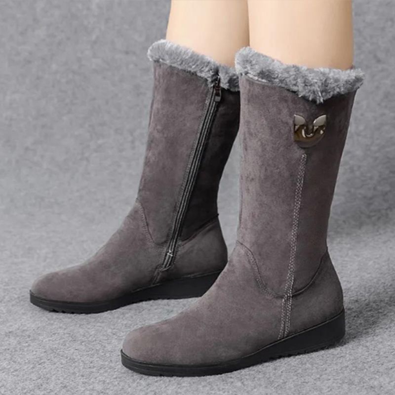 Women's Casual Plush Thermal Snow Boots