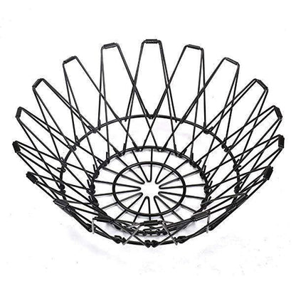 Collapsible Stainless Steel Wire Basket