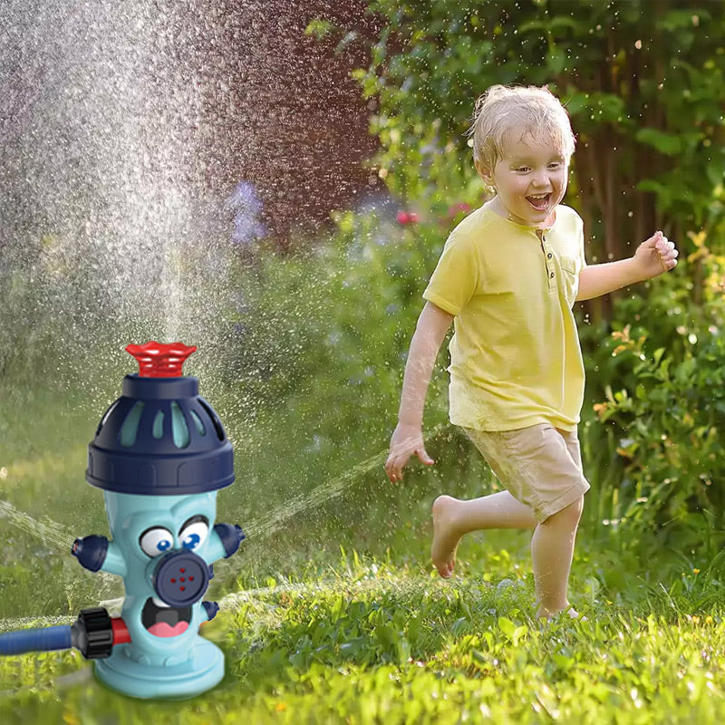 Outdoor Sprinkler Toy with Baseball Game Set for Kids