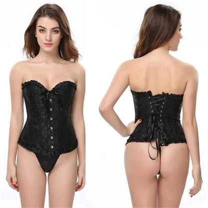 SEXY WOMAN LACE CORSET