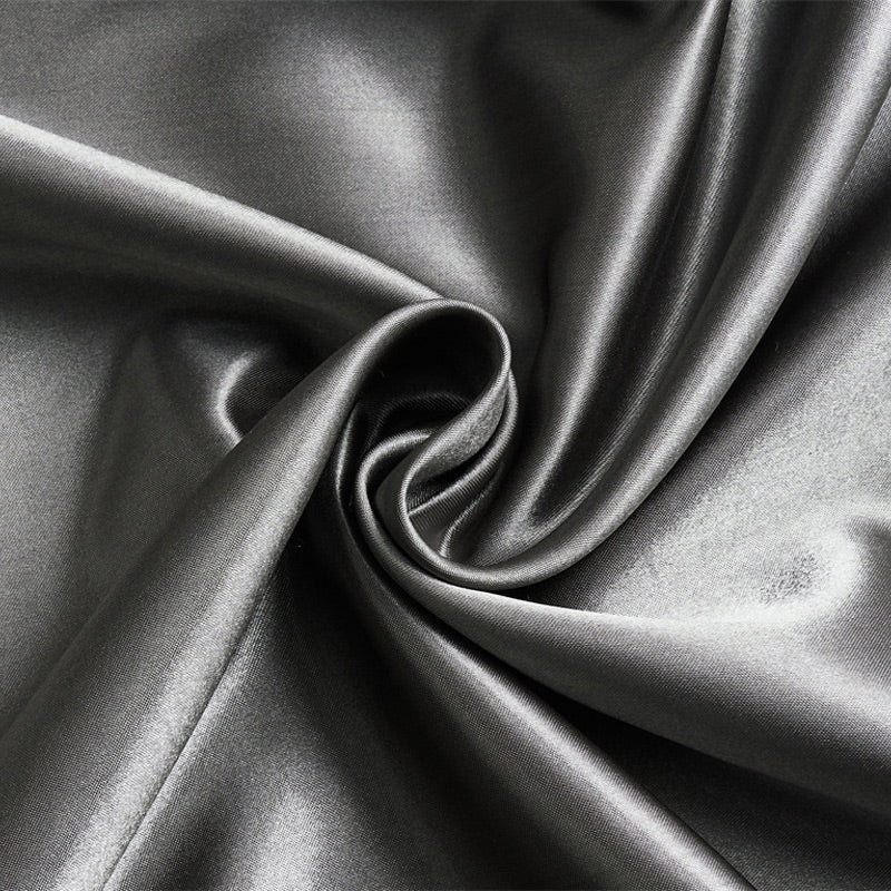 Synthetic Satin Silky Cool Bed Fitted Sheet