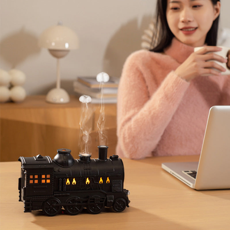 Nostalgic Train Shape Fragrance Humidifier