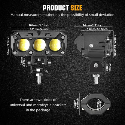 Motorcycle Driving Light LED Auxiliary Light