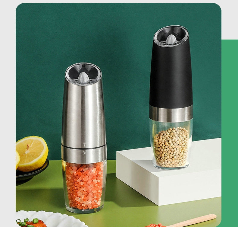 🧂Automatic Electric Salt And Pepper Mill With Gravity Sensor