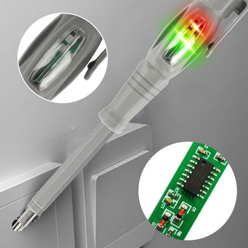 ⚡Dual-Use Screwdriver-Type Voltage Tester with Light Display