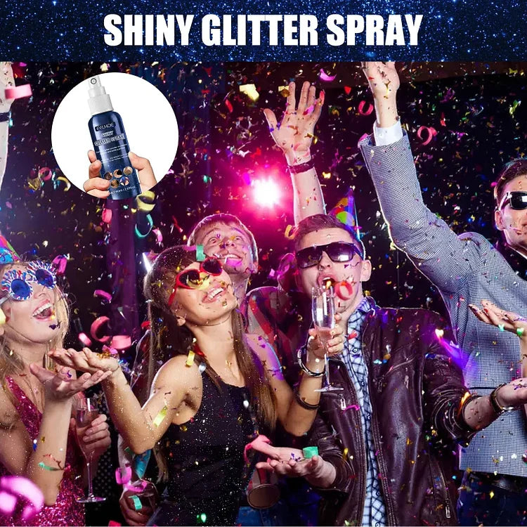 Hot Sale✨ Waterproof Glitter Spray Stage Party Hair & Costumes