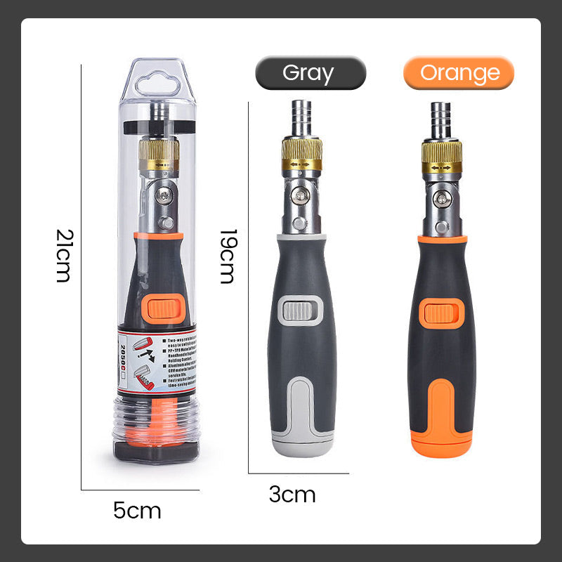 Multifunctional Ratchet Screwdriver 10 In 1