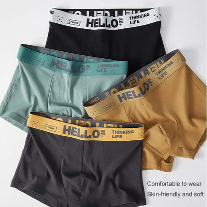 😎Antibacterial Cotton Boxer Briefs [Plus Size]