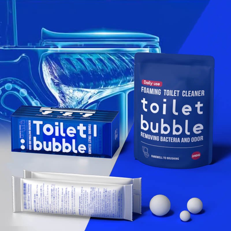 Bubble Toilet Cleaning Strong Agent