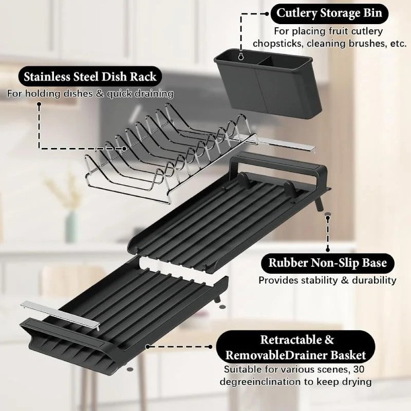 🔥Expandable Dish Drying Rack