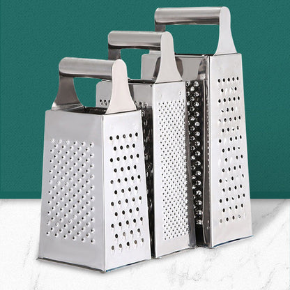 4-Sided Blades Stainless Steel Cheese & Vegetable Grater