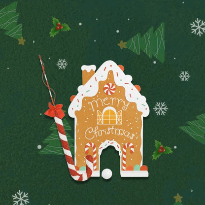 🎅🍭 Gingerbread Golf Game Set - Best Christmas Game