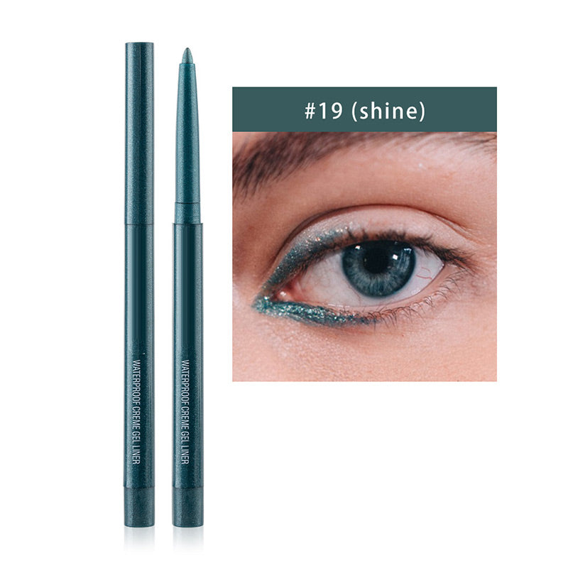 20 PCS Multi-Color Waterproof Long-Lasting Eyeliner Pencil Set