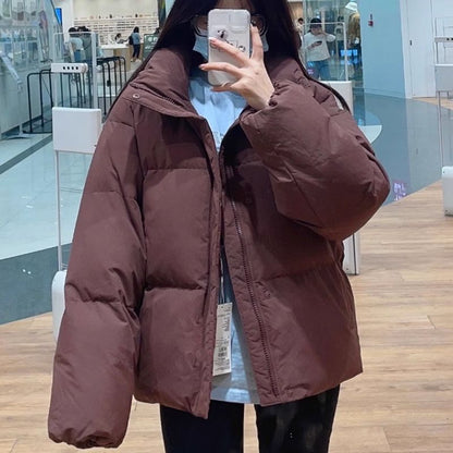 Great Gift! Stand-collar Puffer Jacket for Men And Women