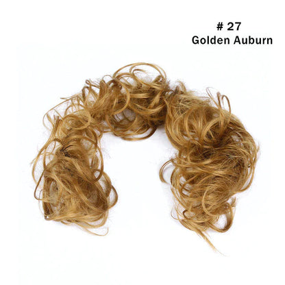 Scrunchie Messy Hair Bun Chignon Elastic Band Extension