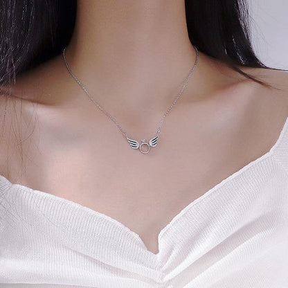 Gift for her ❤️Angel Wing Necklace ❤️ The best gift for your loved ones❤️