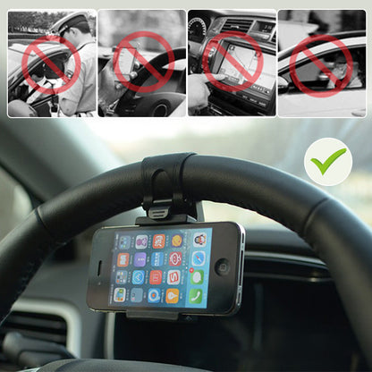 Steering Wheel Phone Holder