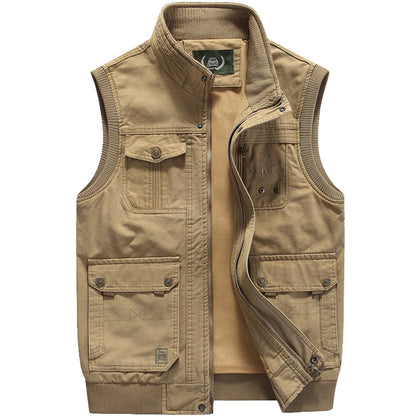 Men's Multi-Pocket Vintage Vest