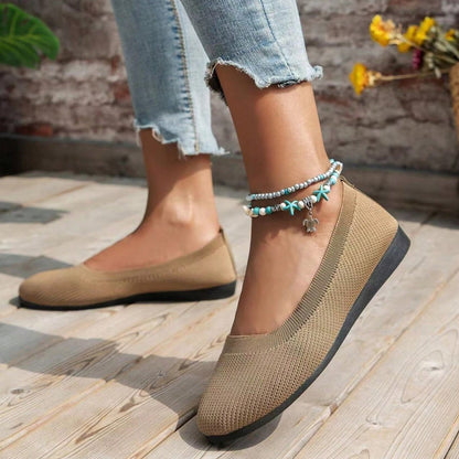 Women Comfortable Breathable Slip On Arch Support Non-Slip Casual Shoes