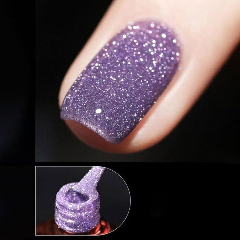 👍2024 New Arrival💥High Density Glitter Nail Gel Polish