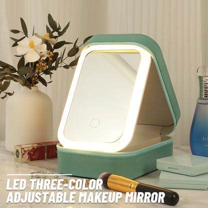 💥LED Three-Color Adjustable Makeup Mirror