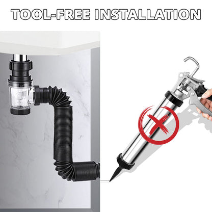 Telescoping Anti-odor Drain Pipe