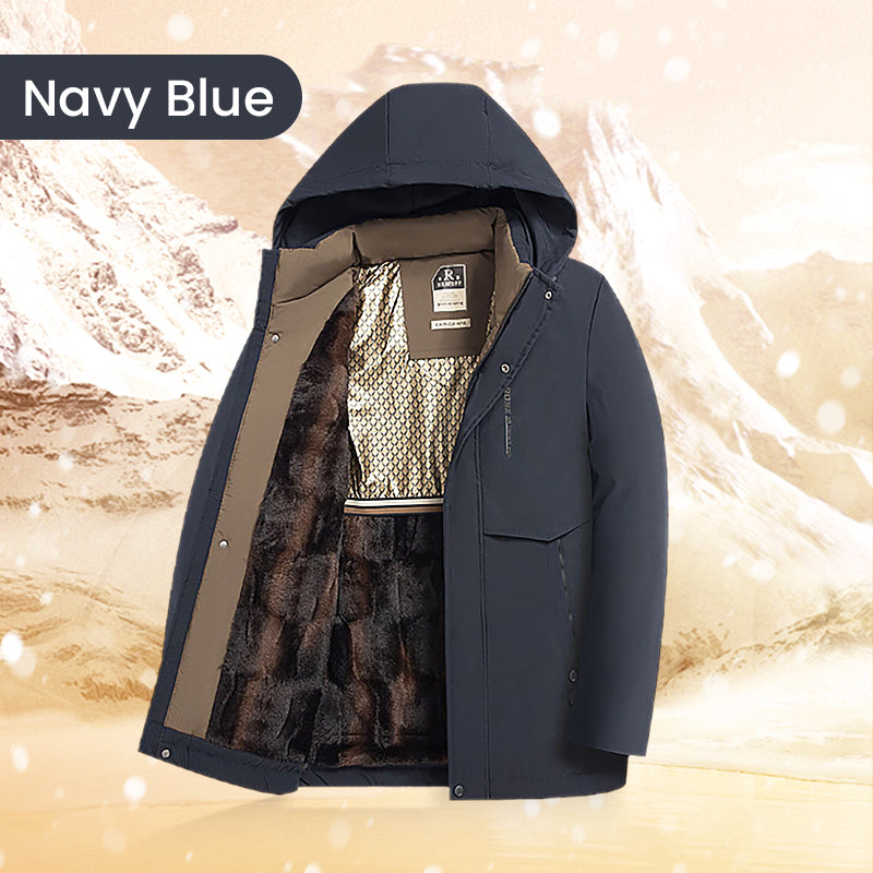 💖Men’s Thermal Hooded Parka Coat