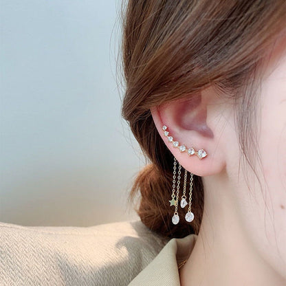 Star Tassel Earrings