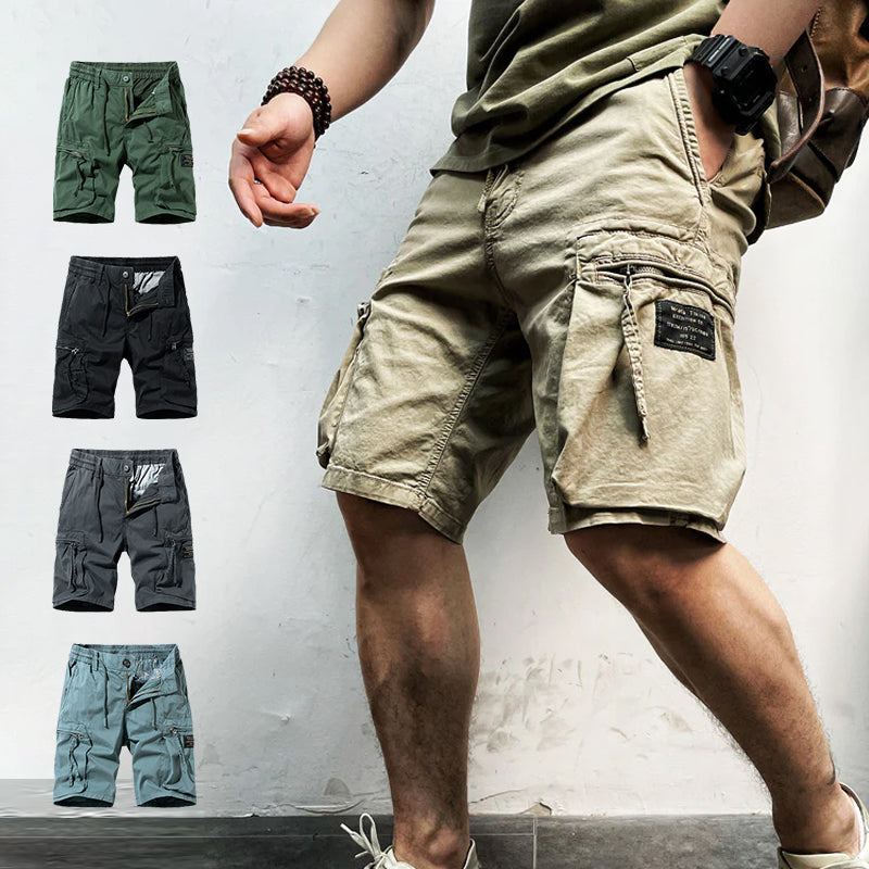 Men’s  Oversized Shorts with Multiple Pocket