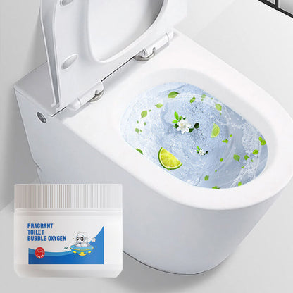 Fragrant toilet bubble oxygen