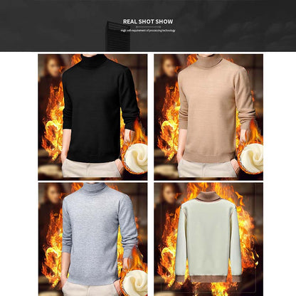 Men's Slim Fit Turtleneck Sweater