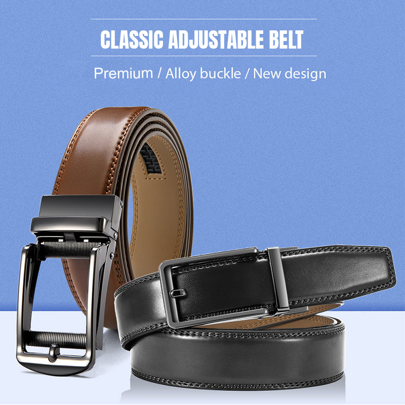 Classic Adjustable Belt Without Holes For Men