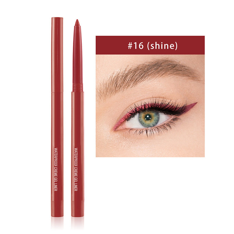 20 PCS Multi-Color Waterproof Long-Lasting Eyeliner Pencil Set