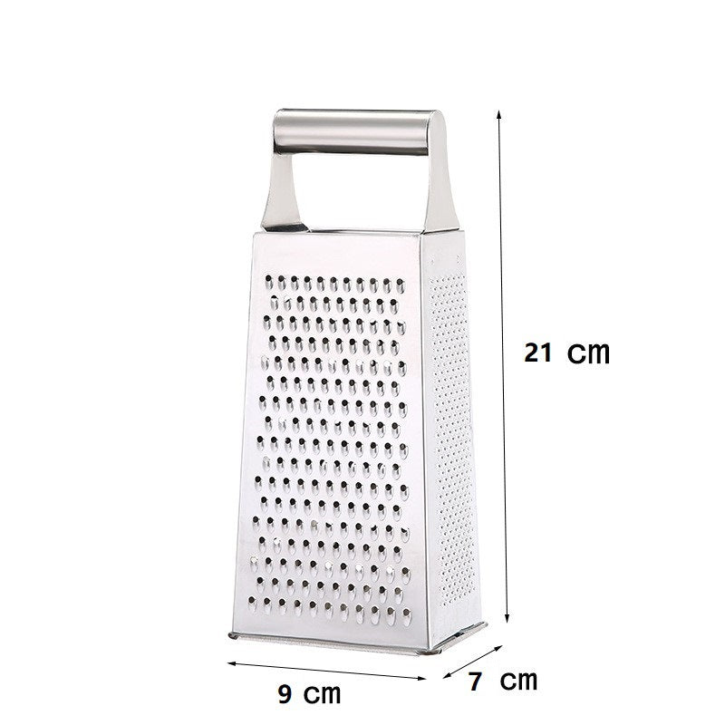 4-Sided Blades Stainless Steel Cheese & Vegetable Grater