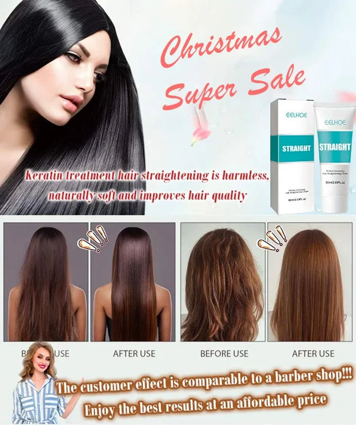 Silk & Gloss Hair Straightening Cream