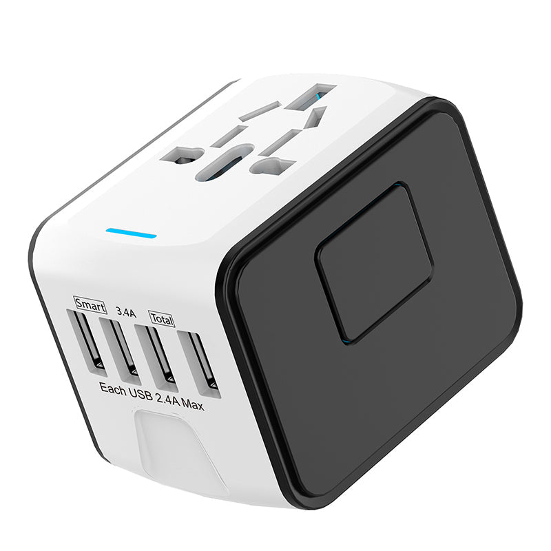 Universal Travel Plug Adapter With 4 USB Ports