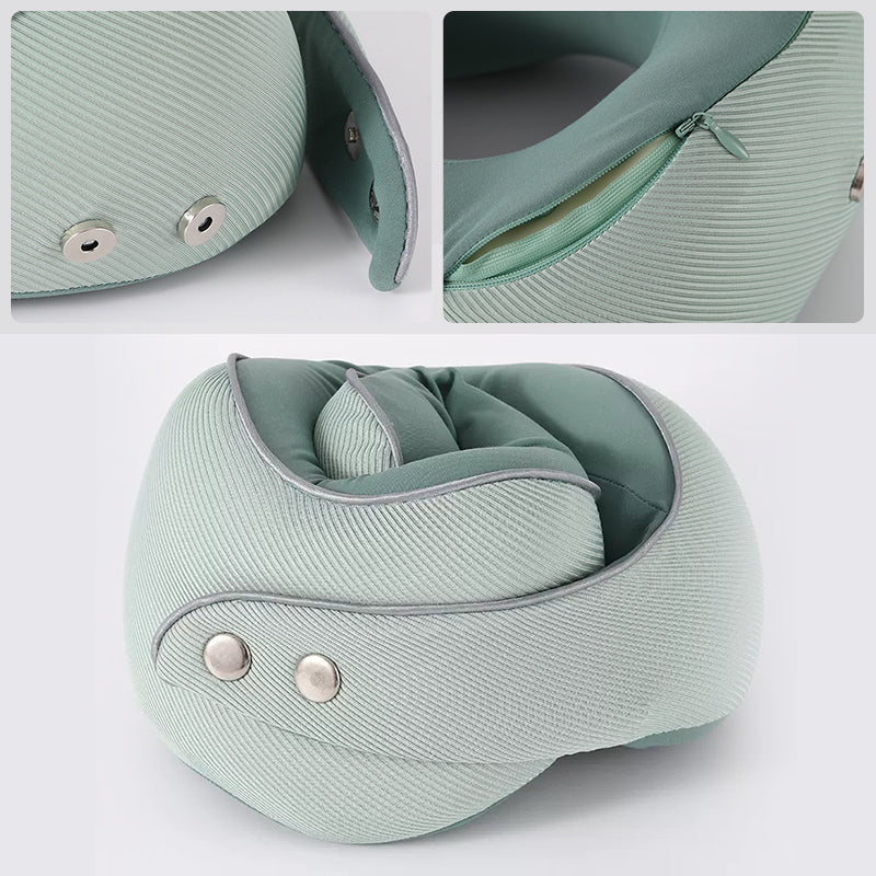 Summer Breathable U-Shaped Travel Neck Pillow