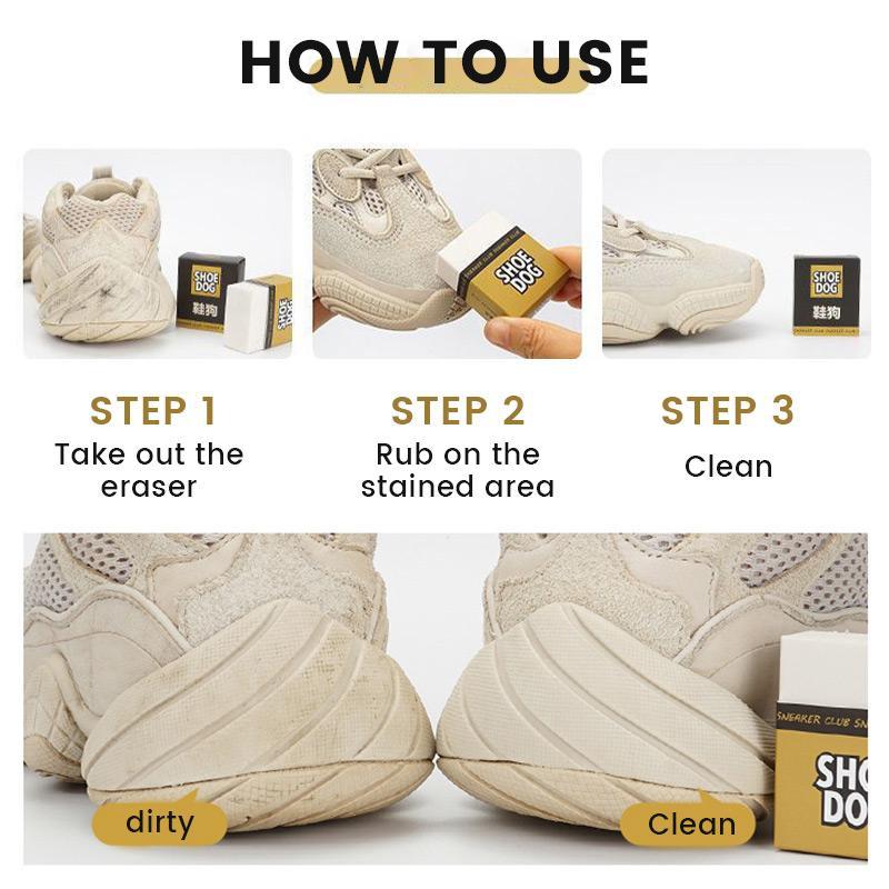 Effective Shoes Cleaning Eraser